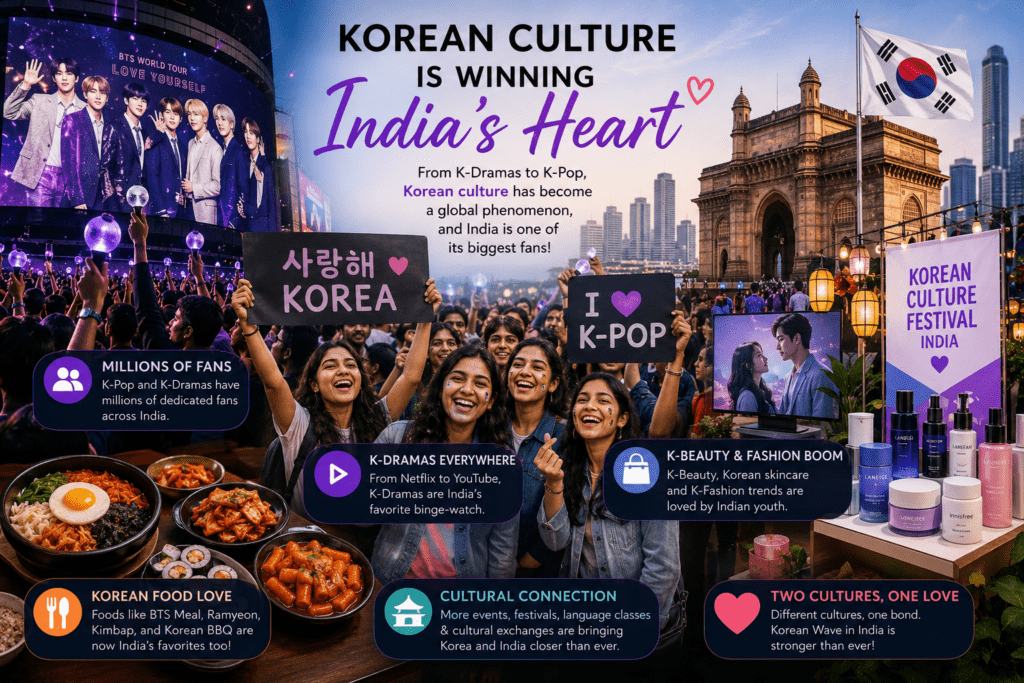 Best Places to Experience Korean Culture in India