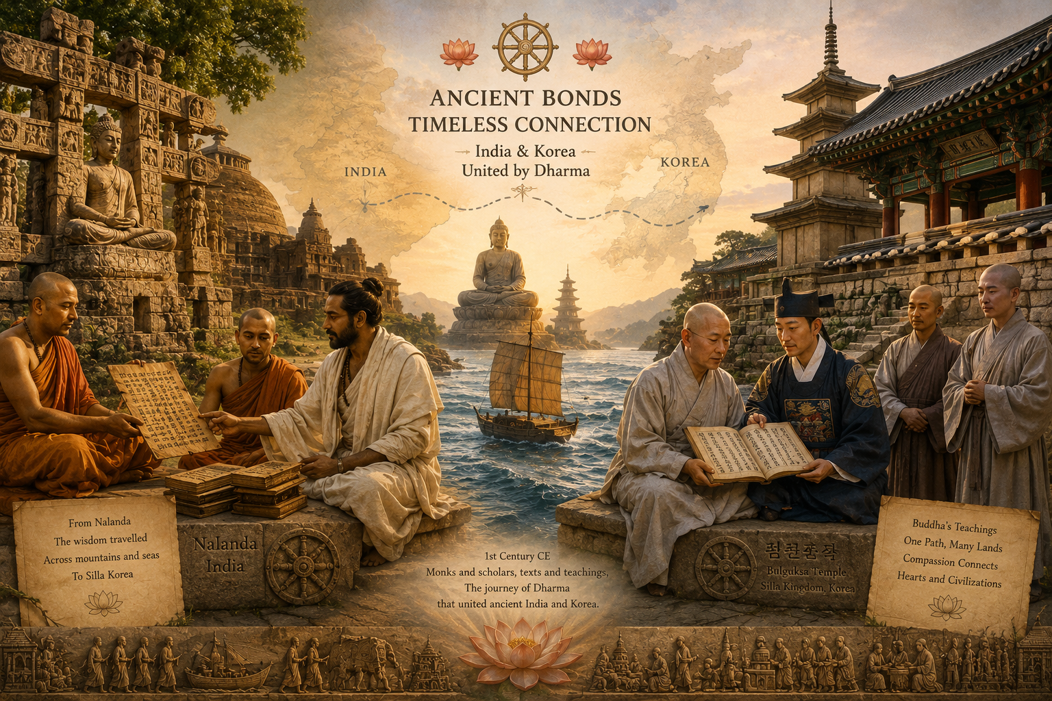 India and South Korea Relations through Buddhist cultural heritage