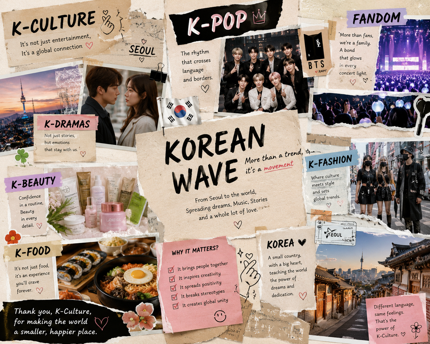 India and South Korea Relations through K-pop and K-drama cultural influence