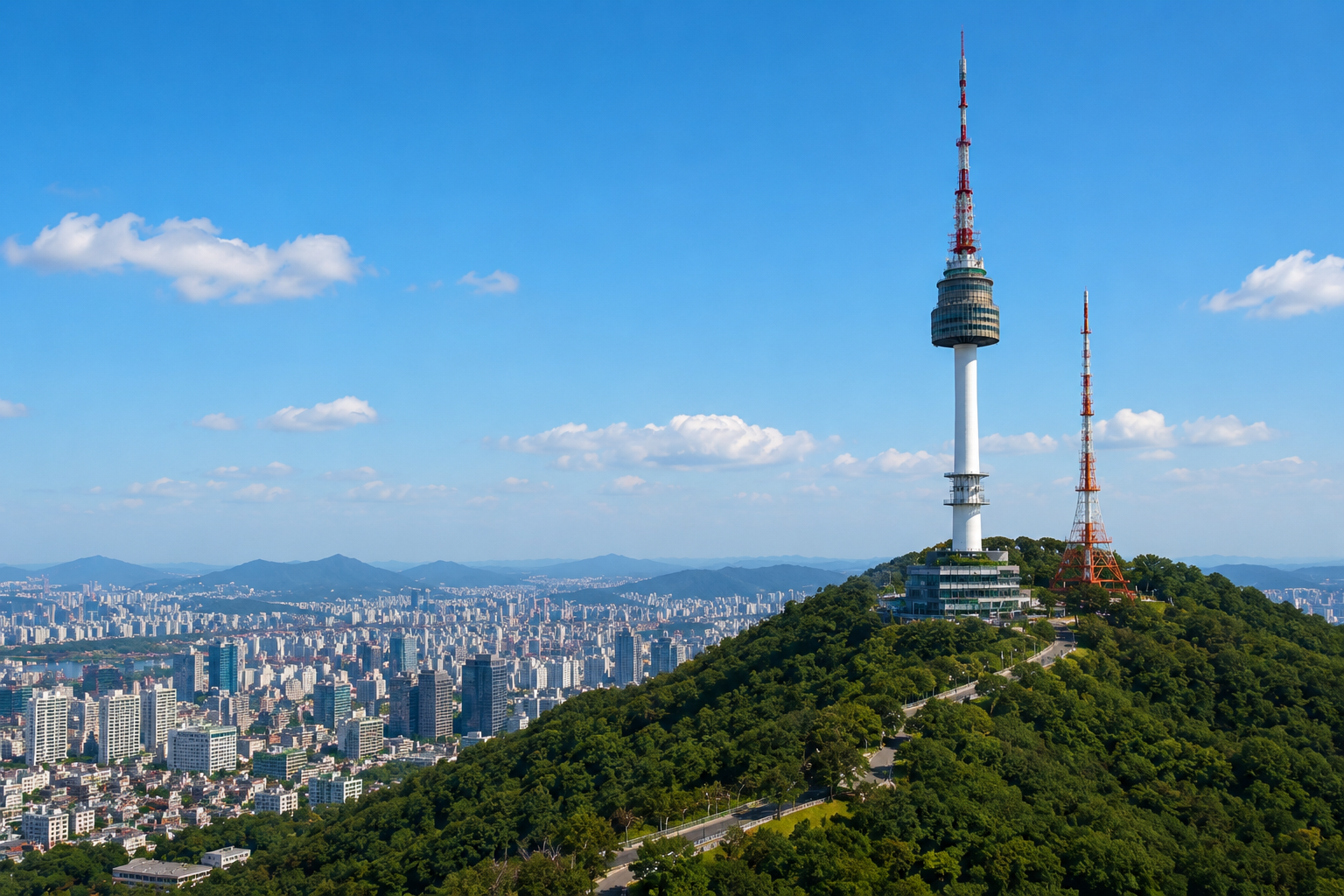 best tourist attration in South Korea