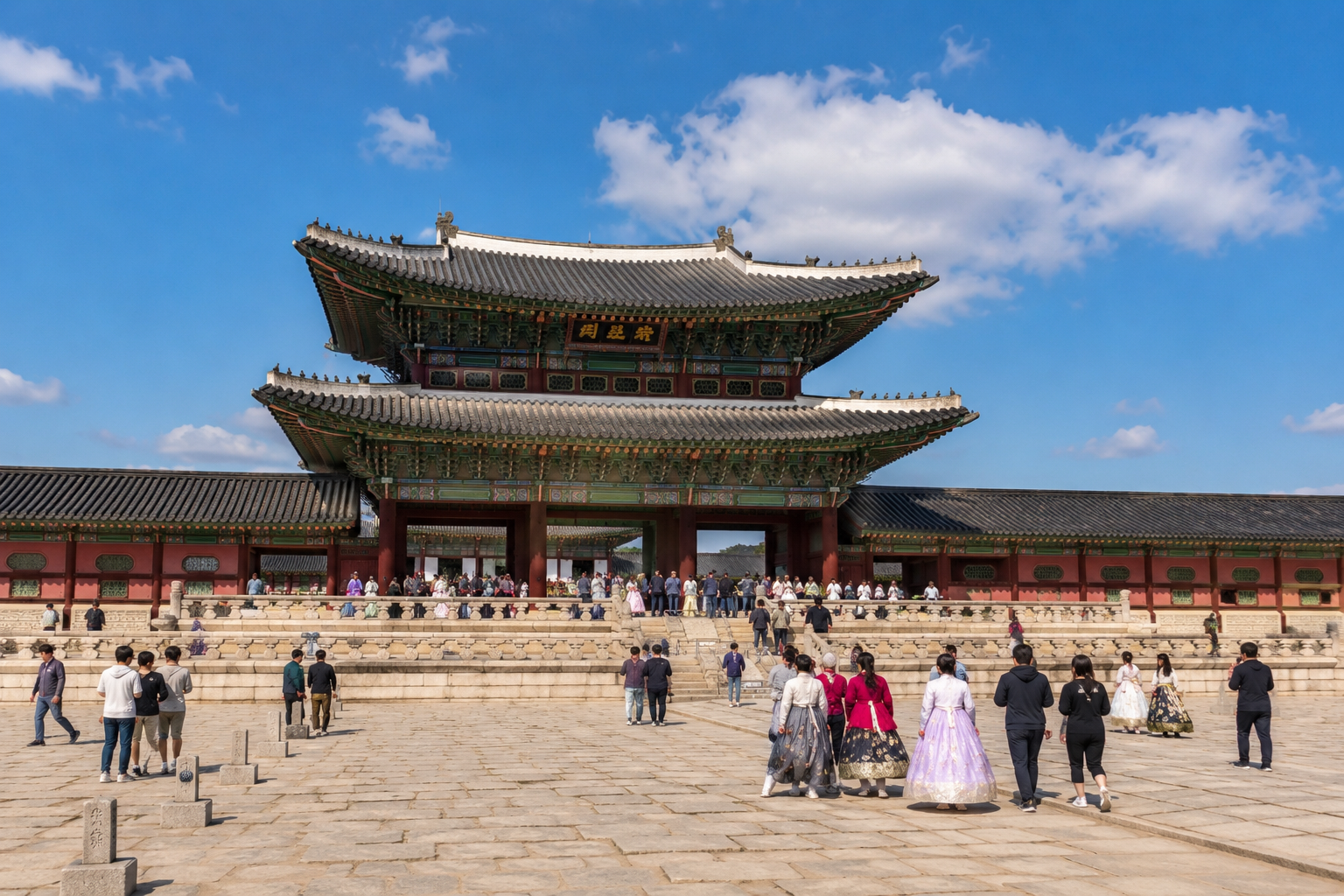 best tourist attration in South Korea