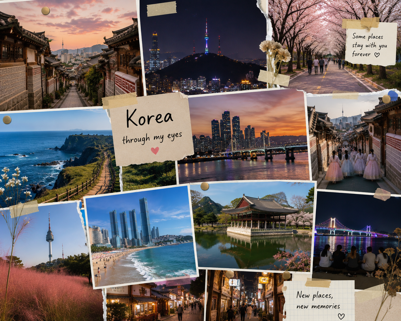 best tourist attration in South Korea