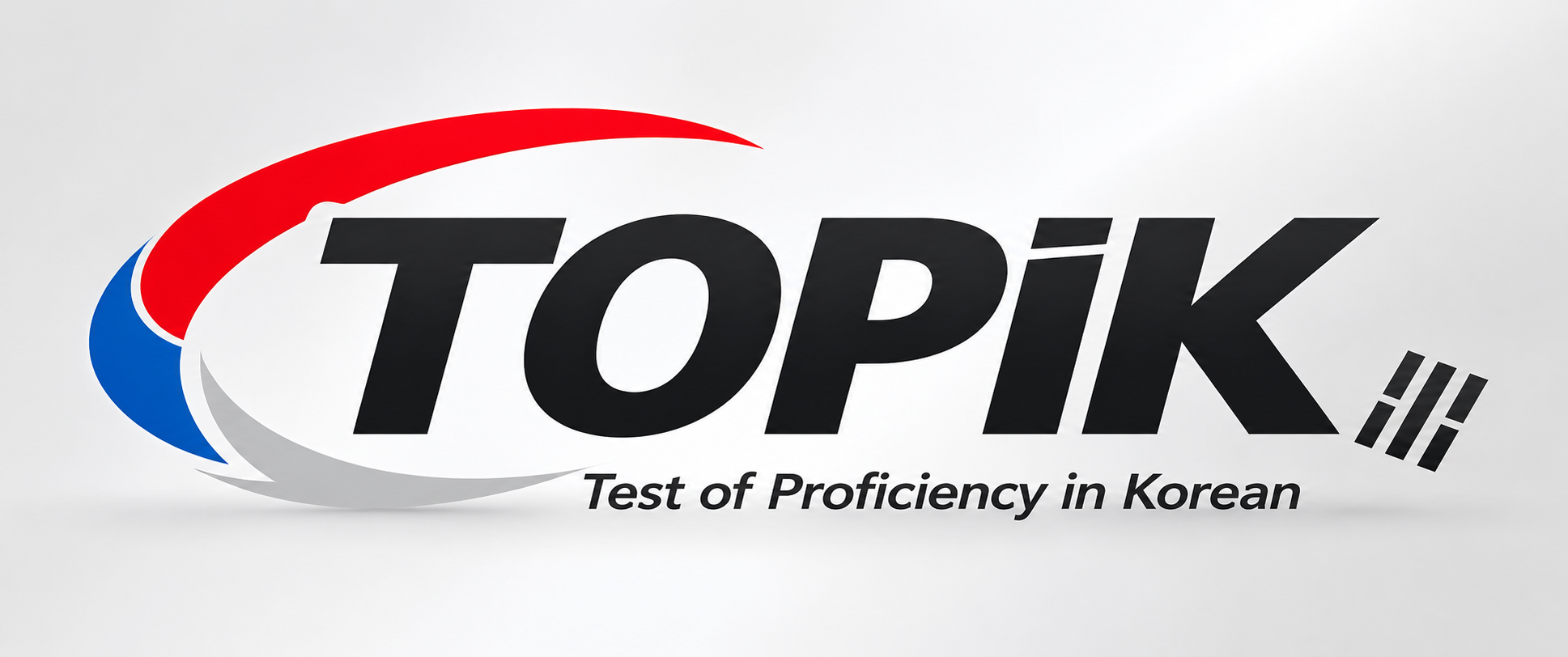 TOPIK logo for Test of Proficiency in Korean exam
